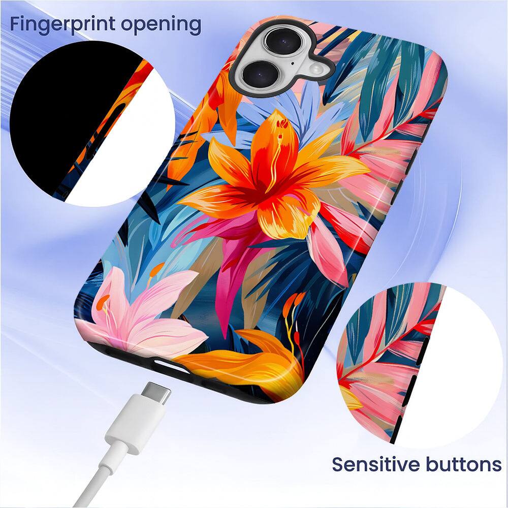 Fingerprint opening  
Sensitive buttons