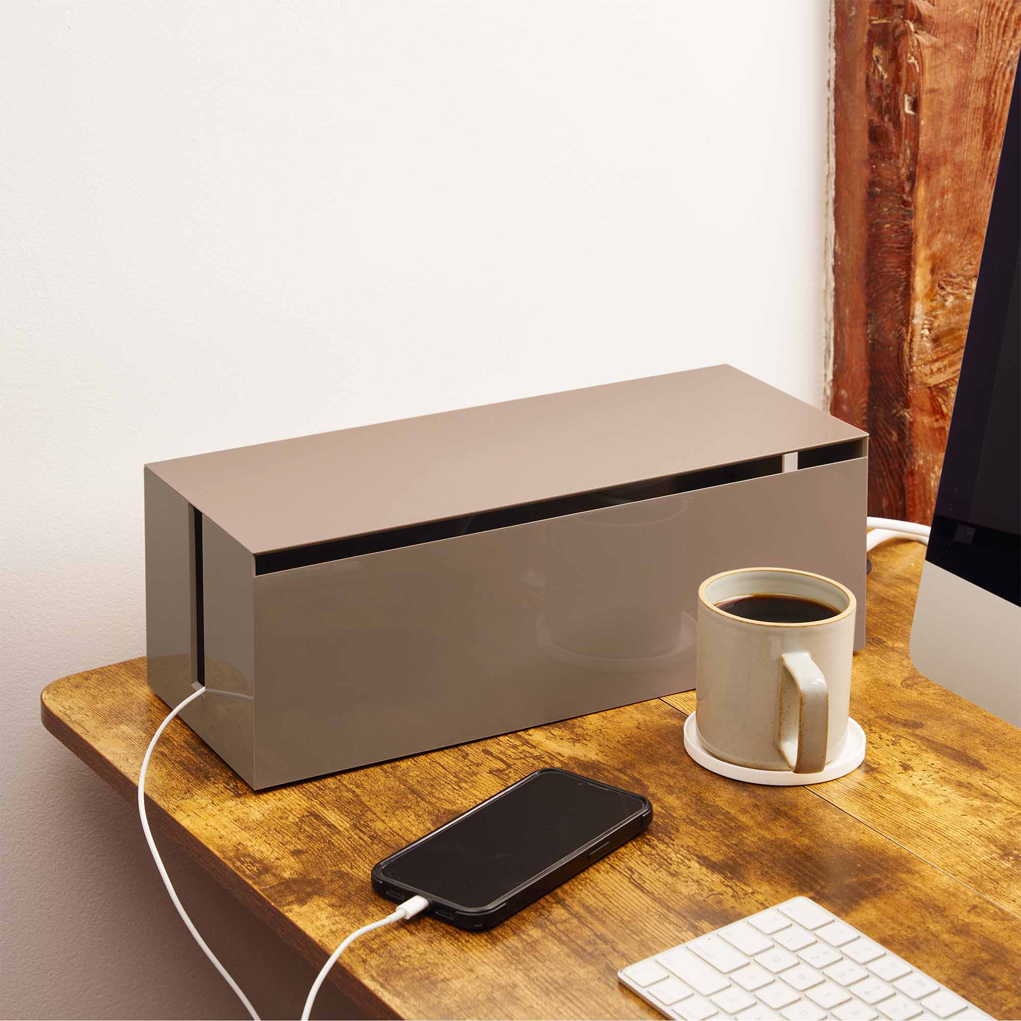 Alt View 1. Yamazaki Home - Cable Management Box.