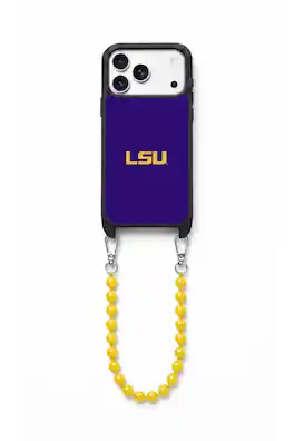 Bundle - Cordée Cases - Louisiana State University Phone Wristlet Set - iPhone 18 Pro Max - Yellow