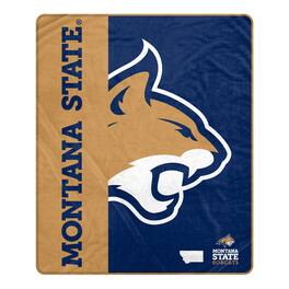 Pegasus - Montana State Bobcats 50" x 60" Endzone Ultra Soft Throw Blanket - Multicolor