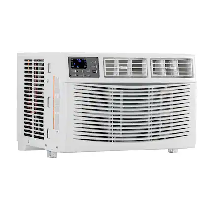 Front. Winado - 14000 BTU 115V 3 in 1 Window Air Conditioner w/Remote Control & LED Digital Panel, Wifi Install Kit Cool up to 700 Sq.Ft - White.