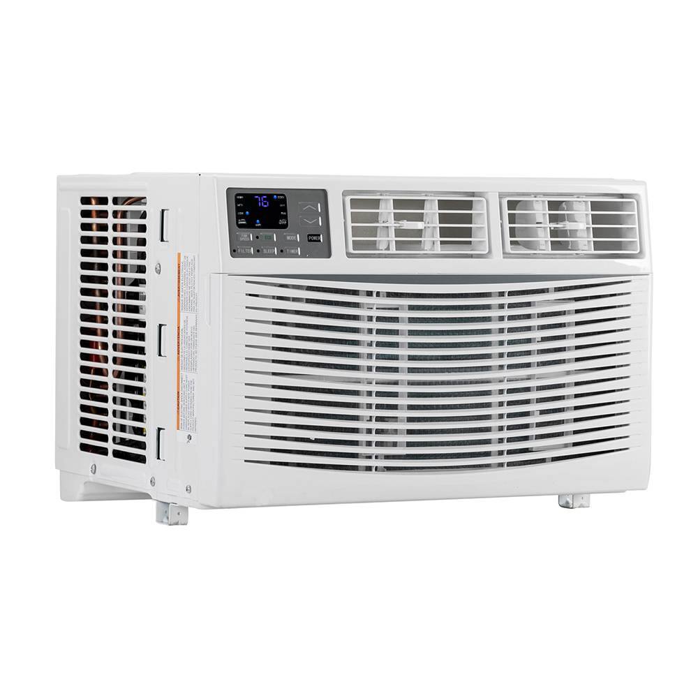 Front. Winado - 14000 BTU 115V 3 in 1 Window Air Conditioner w/Remote Control & LED Digital Panel, Wifi Install Kit Cool up to 700 Sq.Ft - White.