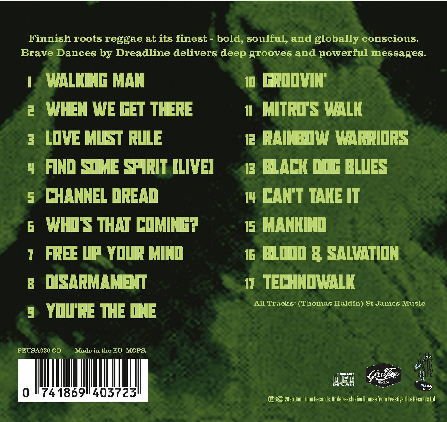 Dreadline Brave Dances COMPACT DISCS [CD] - Best Buy