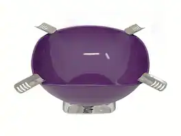 Prestige - Smokin Ash' Quadrangle Cigar Ashtray(Purple) - Gloss Metallic Purple Finish