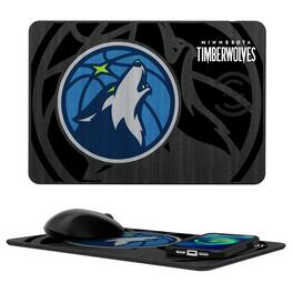 Keyscaper - Minnesota Timberwolves Wireless Charger & Mouse Pad - Multicolor