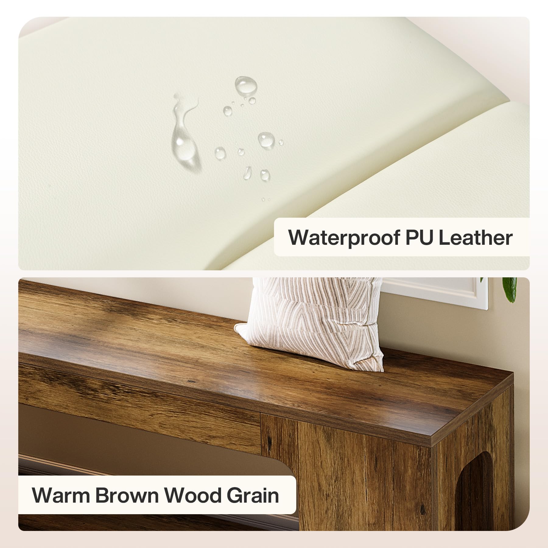 Waterproof PU Leather

Warm Brown Wood Grain