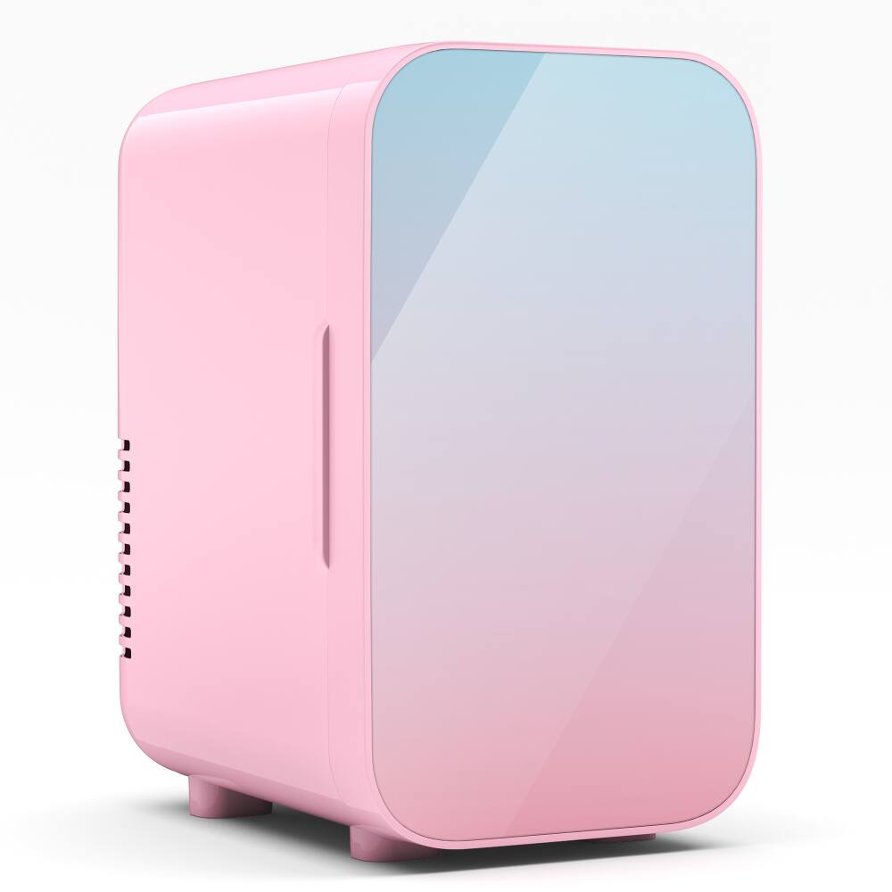 Alt View 7. Morfone - 6L Cooling & Warming Skincare Refrigerator 110V AC/12V DC for Home and Car Use - Pink.