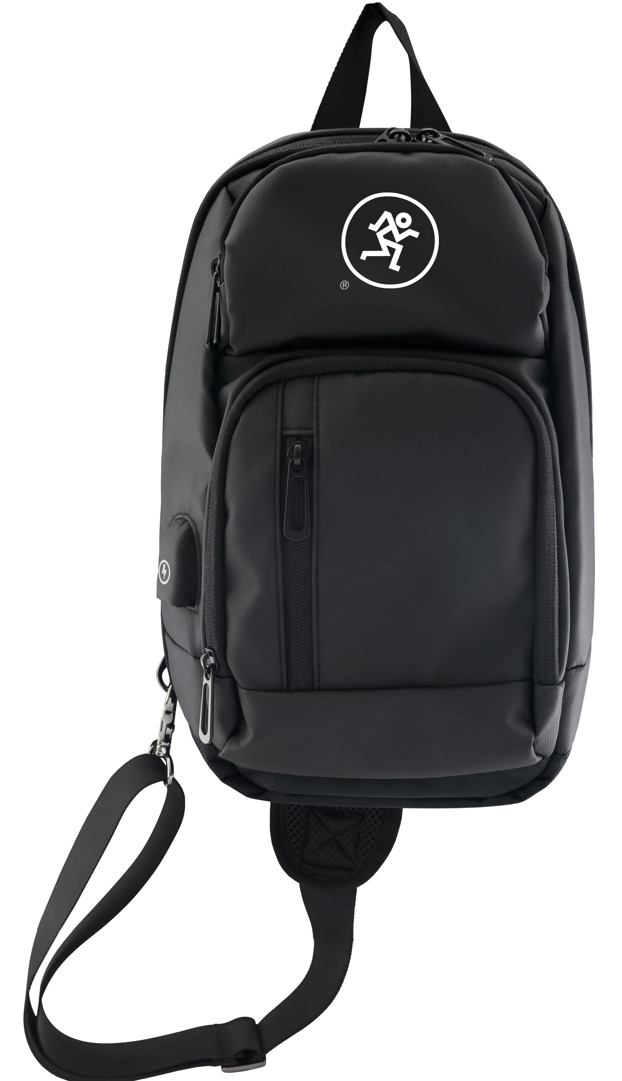 Front. Mackie - CreatorSling - Sling Bag for Creators - Black.