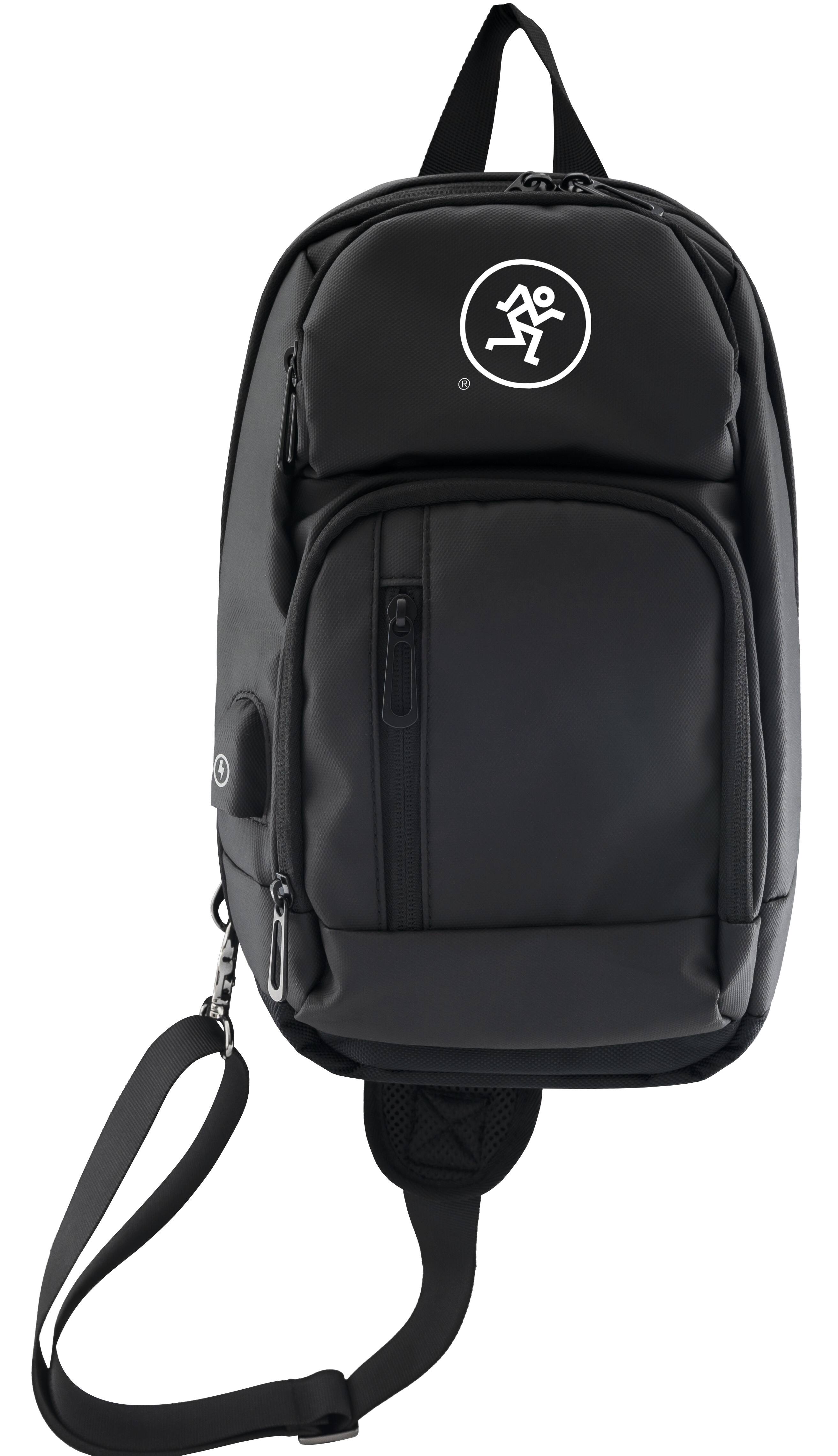 Front. Mackie - CreatorSling - Sling Bag for Creators - Black.