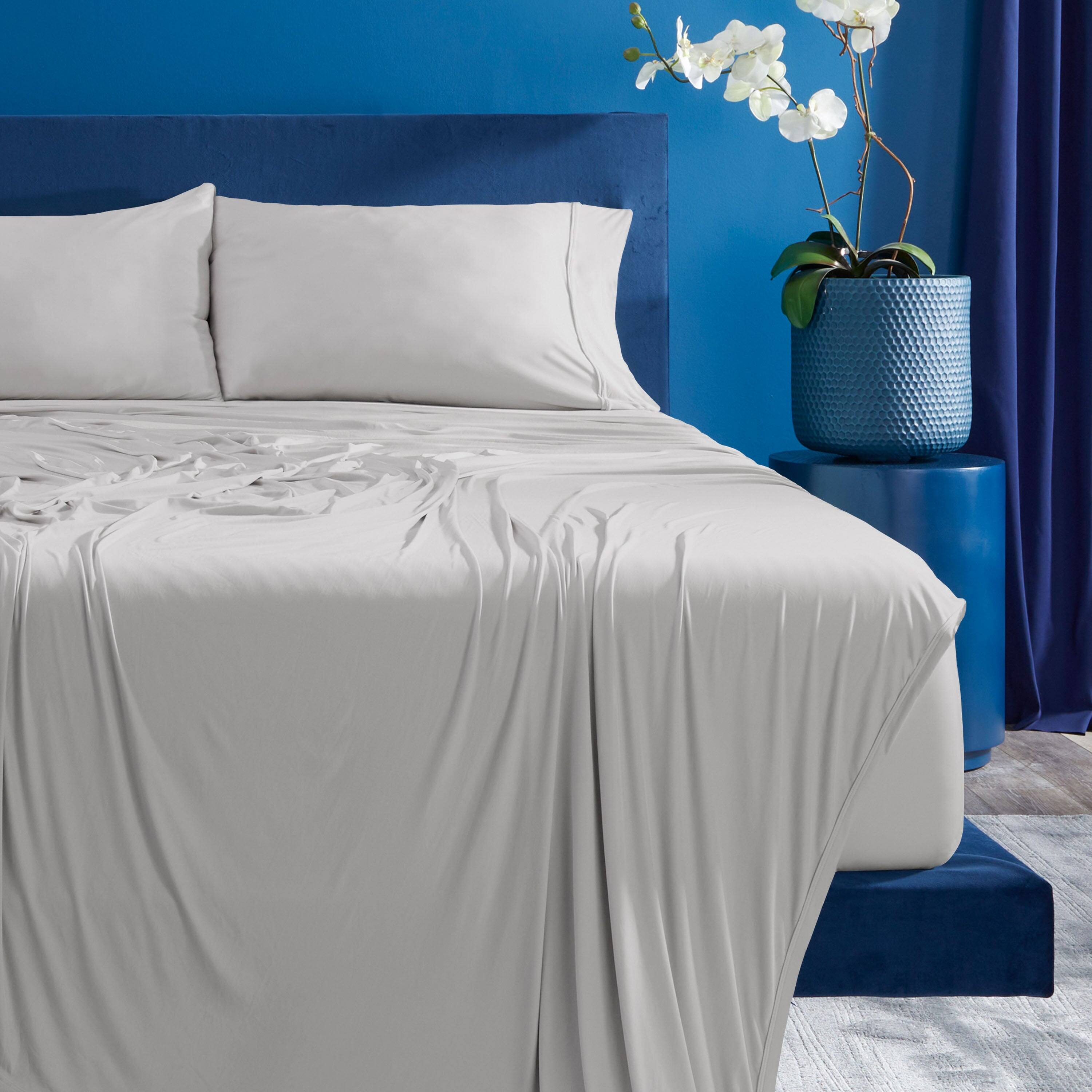 Alt View 3. Bedgear - Ver-Tex Performance® Sheet Set - Navy Blue, King/California king - navy-blue.
