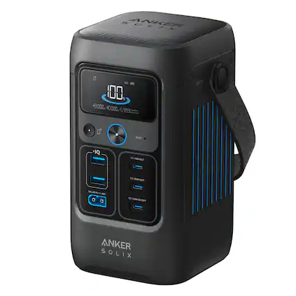 ANKER SOLIX
100%
000.000.000 C999
RESET
IQ
C1:15W/OUT
C2:100W/OUT
SOLAR N11-28V
C3:140W/IN/OUT