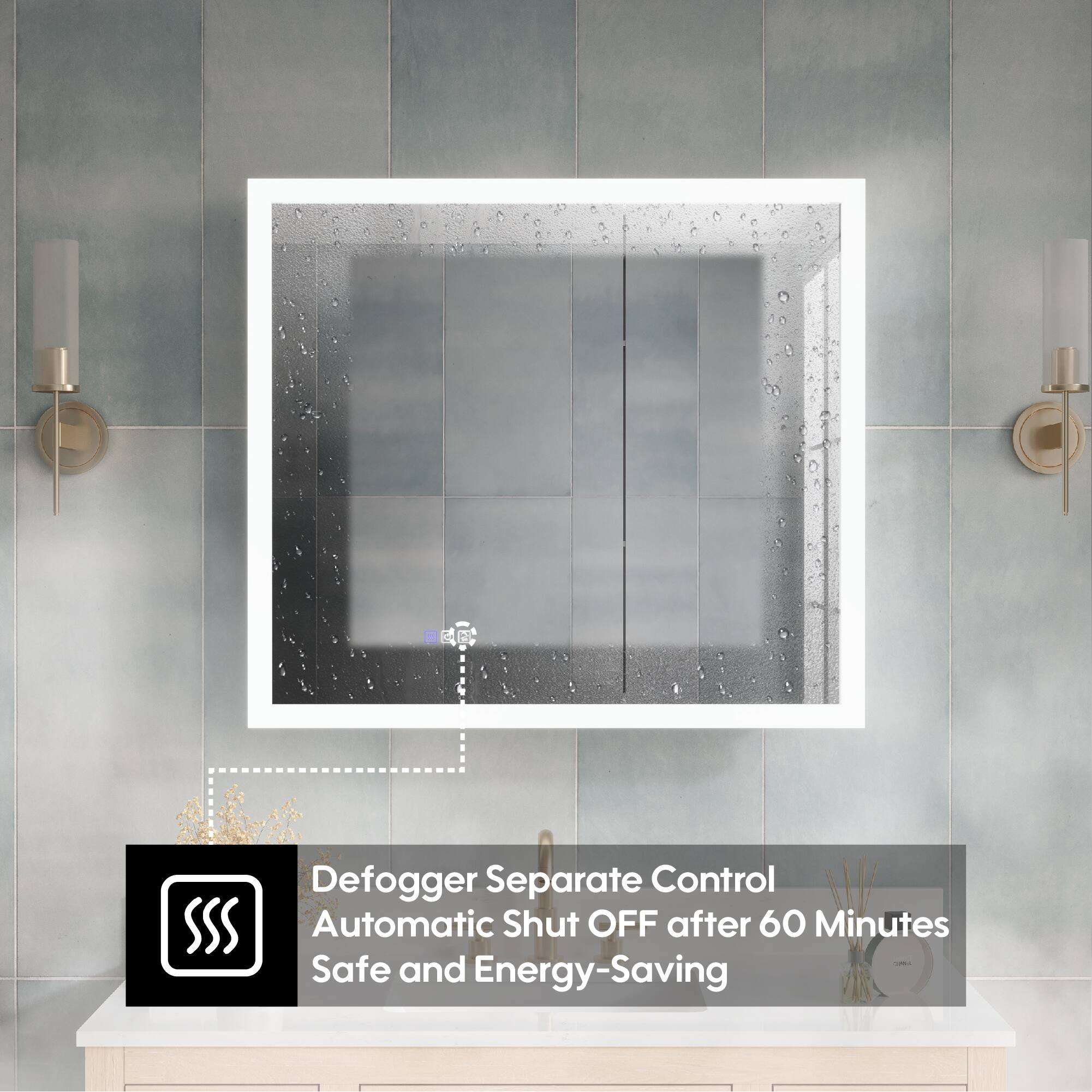 Defogger Separate Control Automatic Shut OFF after 60 Minutes: Safe and Energy-Saving