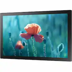 Front. Samsung - Samsung Digital Signage Display - 13" LCD - Advanced Super Dimension Switch ( ADS ) - Touchscreen - 16 Hours/ 7 Days - Black.