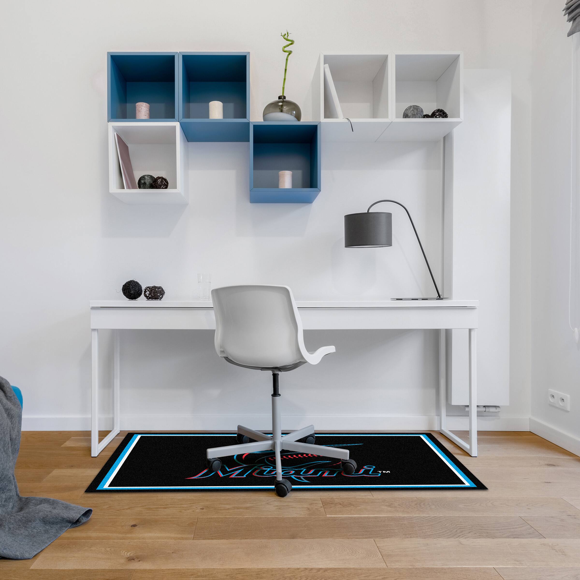 Alt View 2. Imperial - Miami Marlins 2'8" x 3'10" Area Rug - Multicolor.