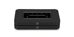 Bluesound - NODE Wireless Hi-Res Music Streamer with ESS Sabre HiFi DAC - Black - Front_Zoom