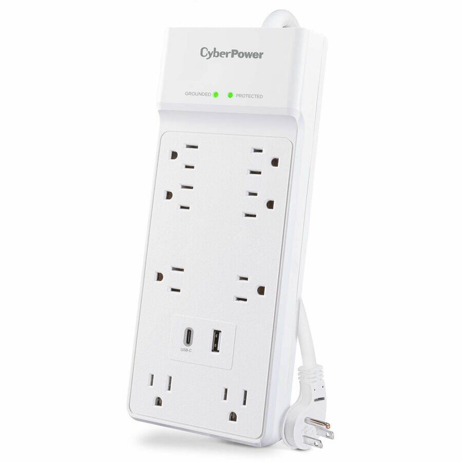 CyberPower  
GROUNDED  
PROTECTED  
USB-C