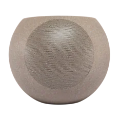 Front. Victrola - Victrola Zen Outdoor Bluetooth Solar Speaker - Stone.