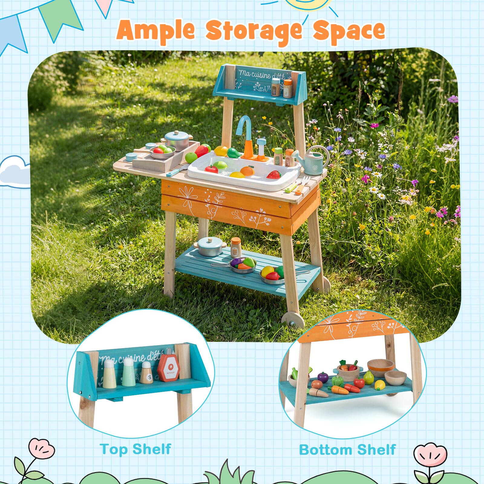 Ample Storage Space

Top Shelf

Bottom Shelf