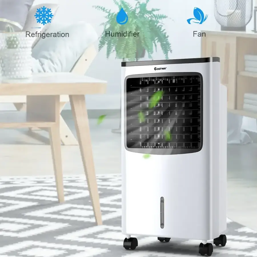 The text on the image reads "Refrigeration Humidifier Fan GOSTWAY."