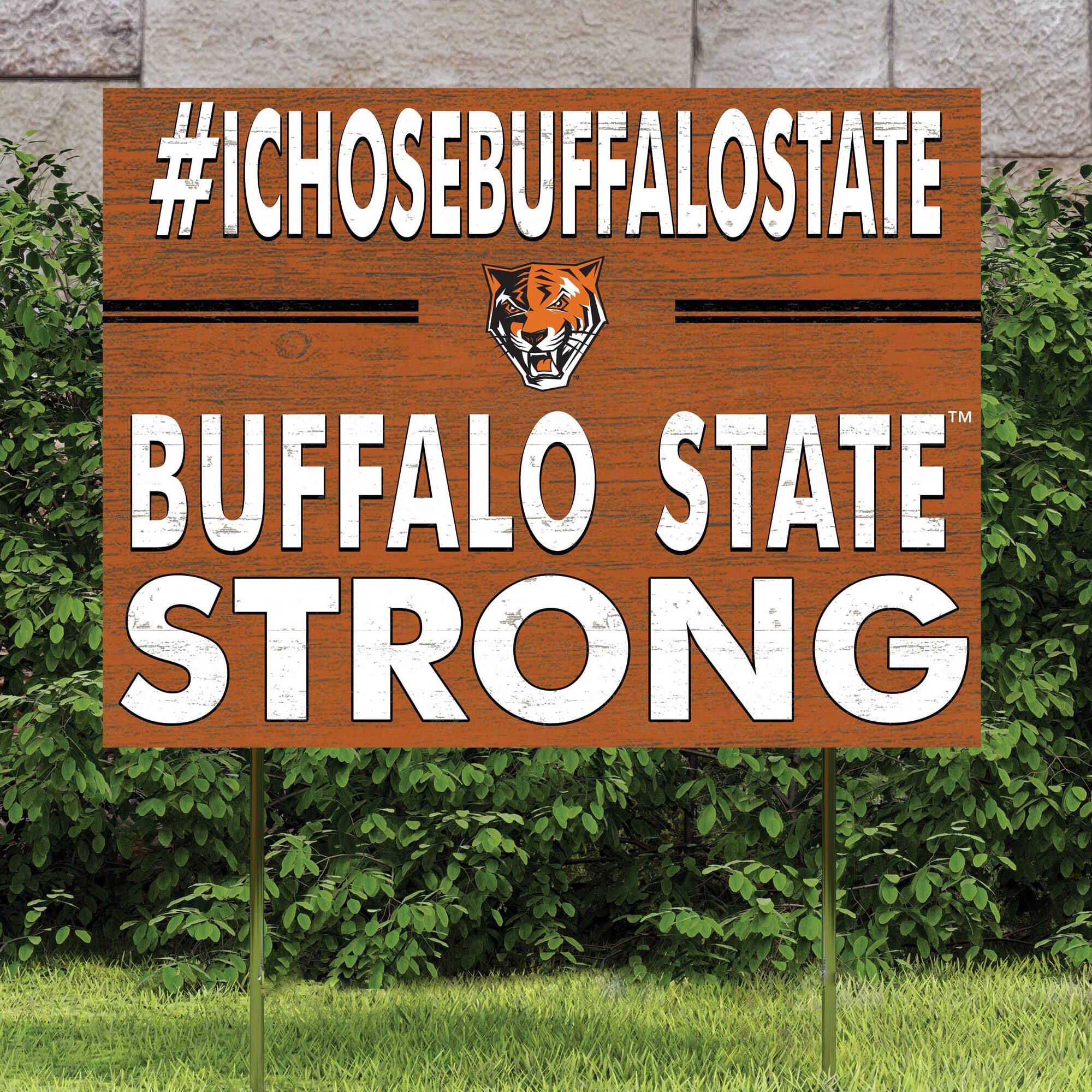#ICHOOSEBUFFALOSTATE  
BUFFALO STATE  
STRONG