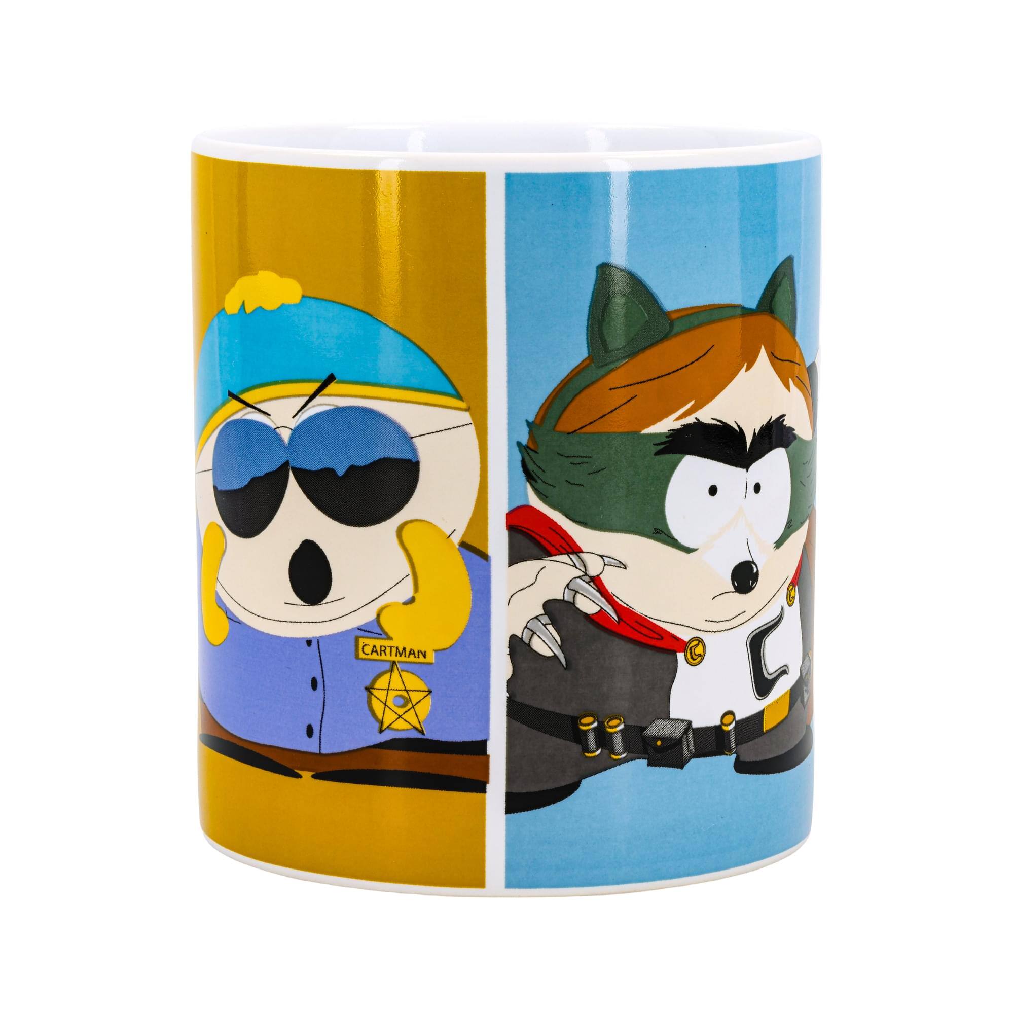 Alt View 1. Silver Buffalo - South Park Multi-Cartman 20-Ounce Ceramic Mug - White.