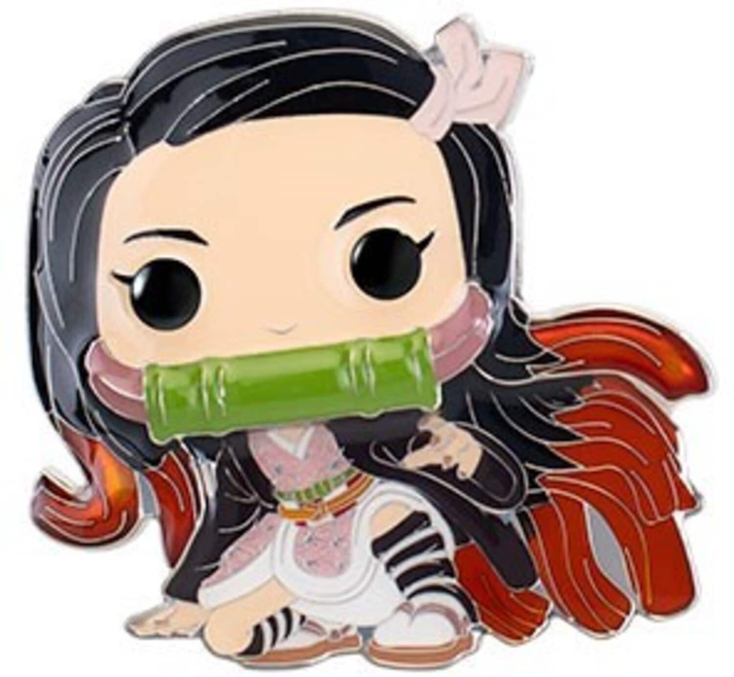 Funko - POP! PINS: DEMON SLAYER - NEZUKO KAMADO - Collectibles - Multicolor