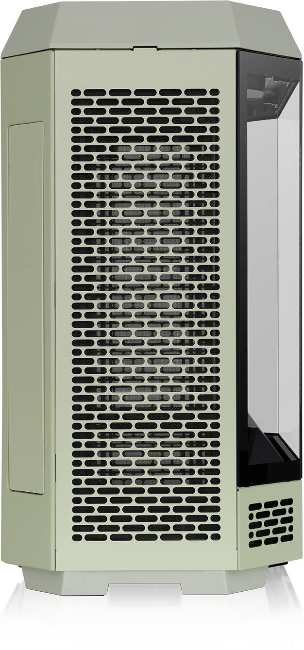 Alt View 15. Thermaltake - Tower 600 Mid Tower ATX PC Case - Matcha Green.