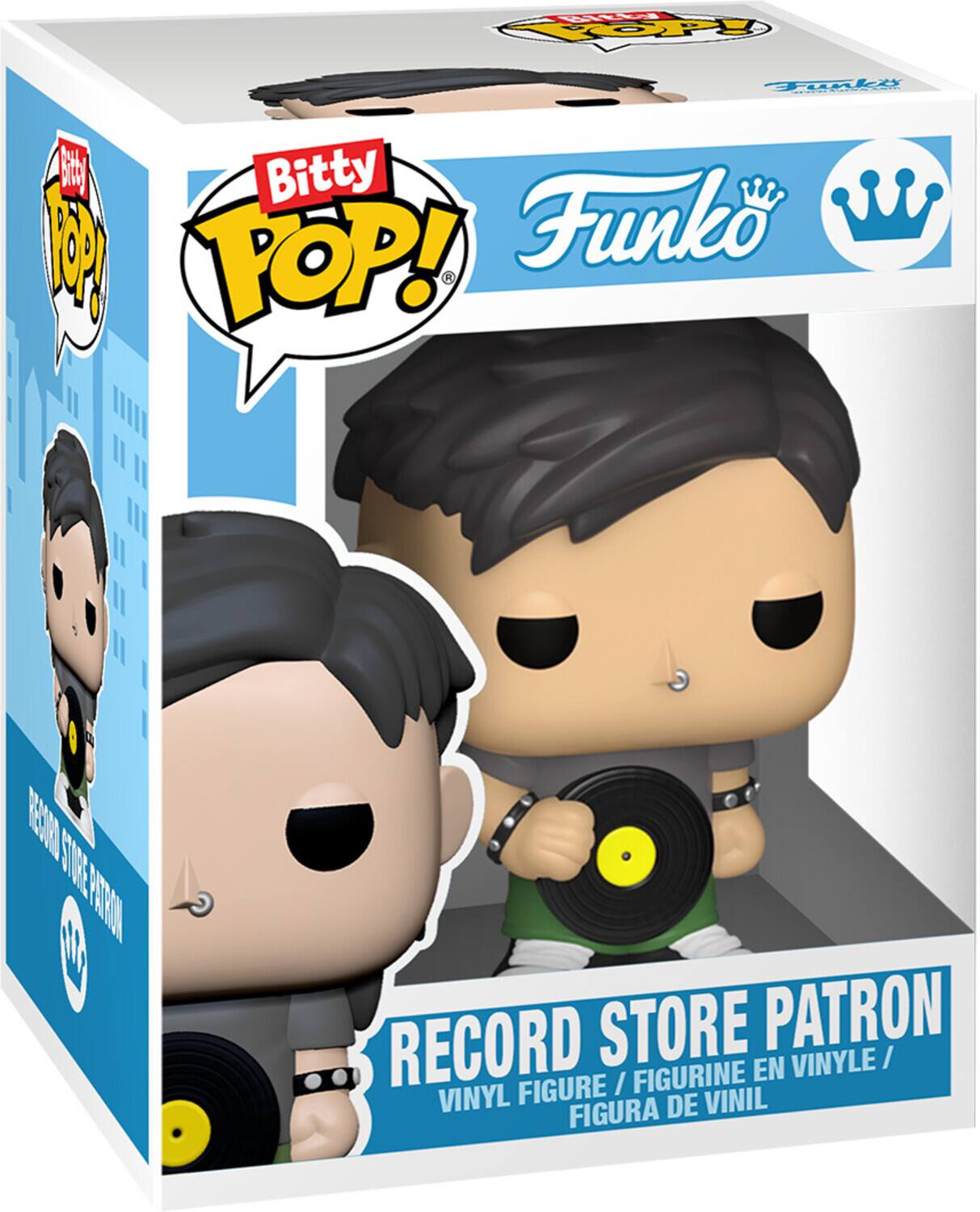 Bitty POP! Funko  
RECORD STORE PATRON  
VINYL FIGURE / FIGURINE EN VINYLE / FIGURA DE VINIL