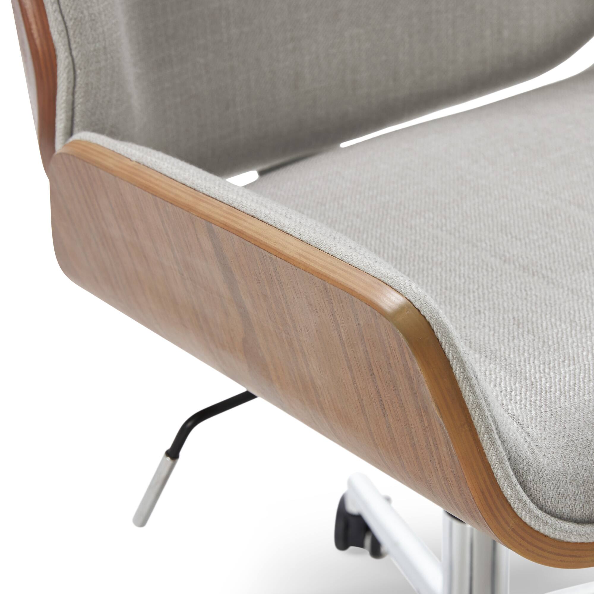 Alt View 12. Elle Decor - Bentwood Task Chair - French Gray.