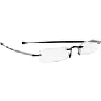 Front. Callaway - Callaway Golf Unisex Reading Glasses - 2.0+ diopter - Black.