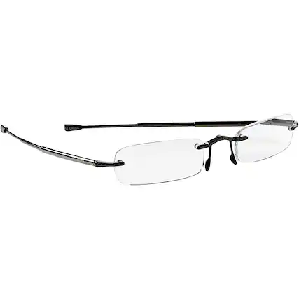 Front. Callaway - Callaway Golf Unisex Reading Glasses - 2.0+ diopter - Black.