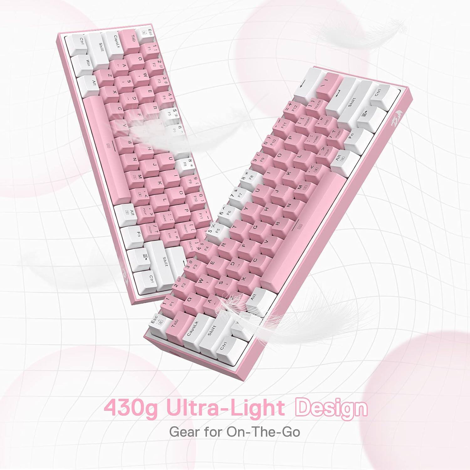 Ctrl  
Win  
Shift  
Caps  
Tab  
Esc  
F1  
F2  
F3  
F4  
F5  
F6  
F7  
F8  
F9  
F10  
F11  
F12  
1  
2  
3  
4  
5  
6  
7  
8  
9  
0  
-  
=  
Backspace  
Q  
W  
E  
R  
T  
Y  
U  
I  
O  
P  
[  
]  
\  
A  
S  
D  
F  
G  
H  
J  
K  
L  
;  
'  
Enter  
Z  
X  
C  
V  
B  
N  
M  
,  
.  
/  
Shift  
Shift  
Ctrl  
Alt  
Space  
430g Ultra-Light Design Gear for On-The-Go
