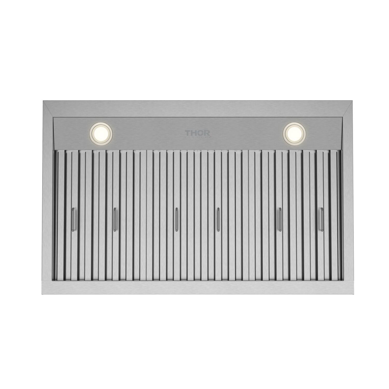 Alt View 1. Thor Kitchen - 36 Inch Convertible Undercabinet Range Hood in Stainless Steel - Stainless steel.