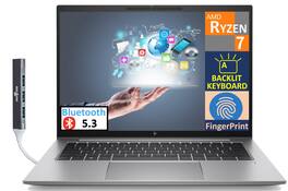 HP - Zbook Firefly G10 A Laptop 14.0 WUXGA (AMD Ryzen 7 PRO 7840HS, 16GB DDR5, 512GB SSD, Win 11 Pro) w/USB Hub - Silver