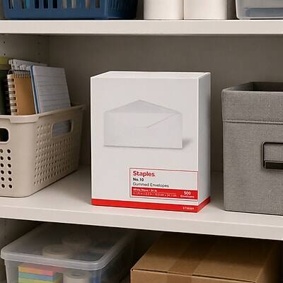 Staples No.10 Commed Envelopes  
500