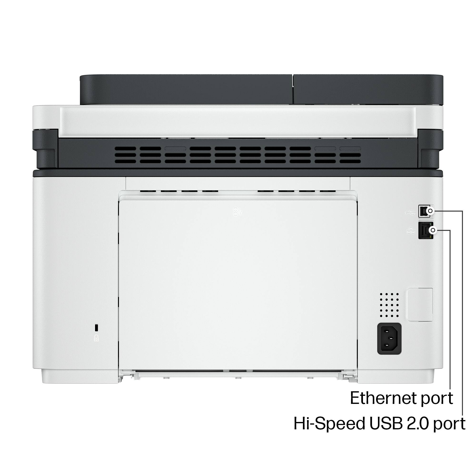 Ethernet port  
Hi-Speed USB 2.0 port