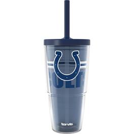 Tervis - Indianapolis Colts 24oz. Go the Distance Classic Tumbler with Straw Lid - Multicolor