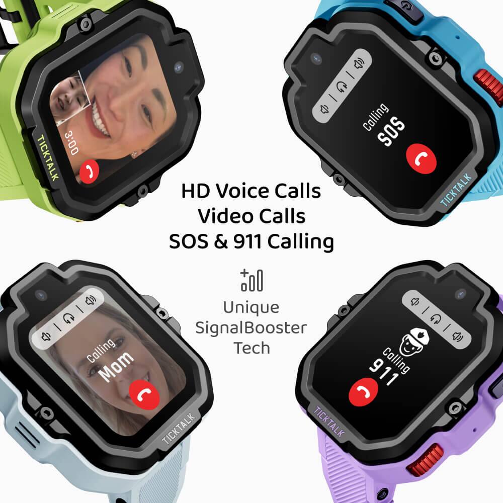 HD Voice Calls  
Video Calls  
SOS & 911 Calling  

Unique SignalBooster Tech