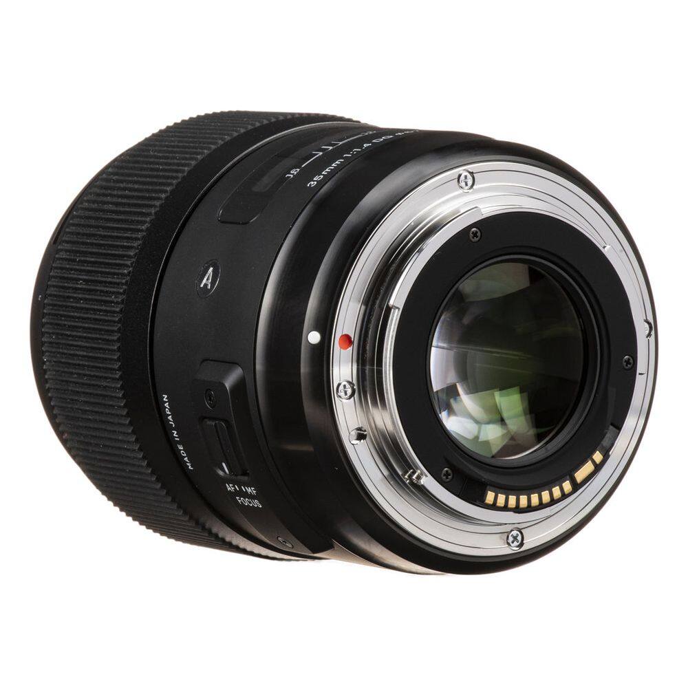 Sigma 35mm f/1.4 DG HSM Art Lens for Canon EF Mount + Case +