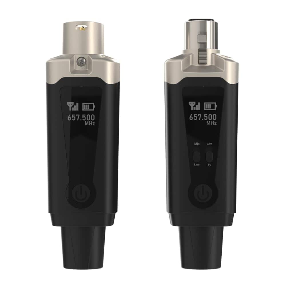 PO3TICJUNKI3 - Airsync Xlr Transmitter And Receiver Uhf Microphone System For Range Rechargeable Adapter Dynamic Condenser - Default