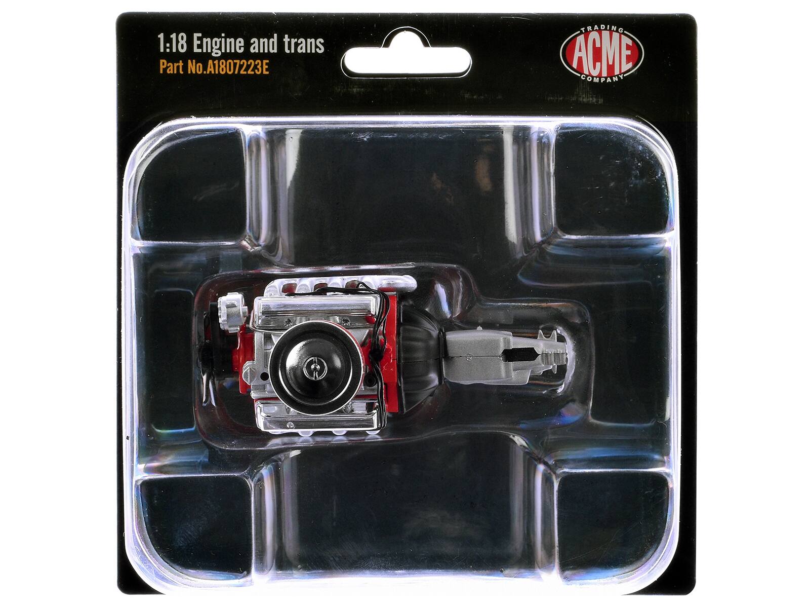 Small Block 350 Engine and Transmission Replica from 