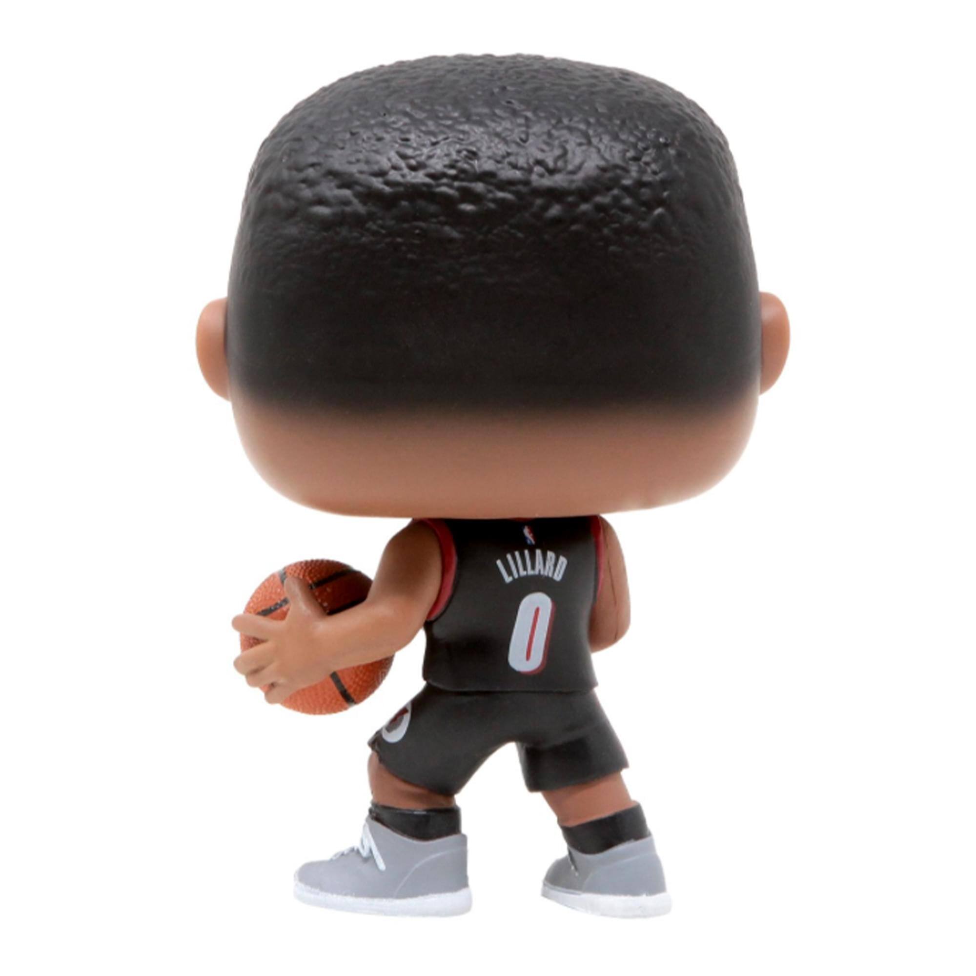Alt View 2. Funko - Portland Trail Blazers NBA Funko POP Vinyl Figure | Damian Lillard - Black.