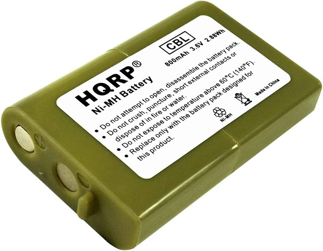 HQRP - Cordless Phone Battery 3.6 V 800 mAh Ni-MH Replacement for AT&T / Lucent Model 102 103