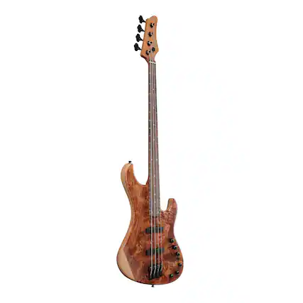 Front. Ibanez - Ibanez MDM1600NML MDM 4str Electric Bass w/Bag - Natural Mocha Low Gloss.