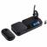 Front. Yealink - Yealink BH71 Workstation Pro Earset - Microsoft Teams Certification - Mono - Micro USB 2.0 - Wired/Wireless - Bluetooth - Black.