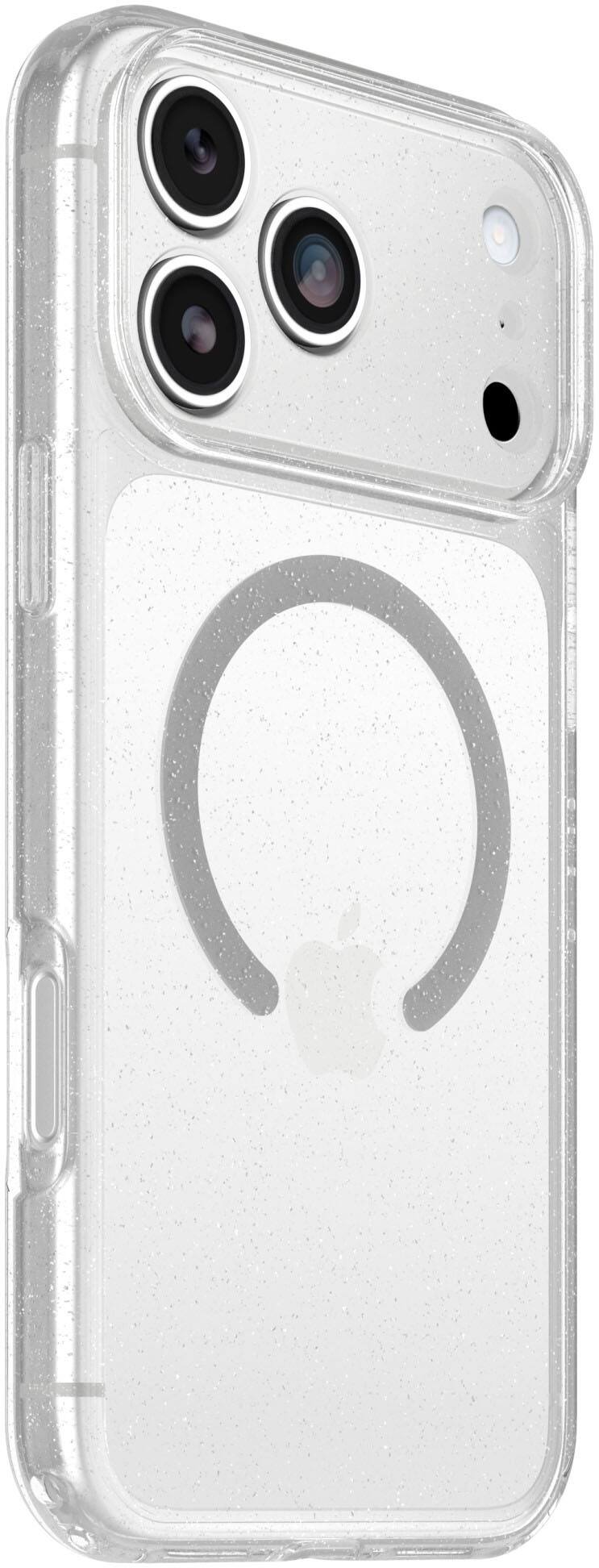 Angle. OtterBox - Lumen Series Hard Shell for Apple iPhone 18 Pro Max and Apple iPhone 17 Pro Max - Stardust 4.0.
