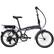 Front. Huffy - Oslo Folding E-Bike w/ 25 mi max Operating Range & 20 mph max Speed - Charcoal.