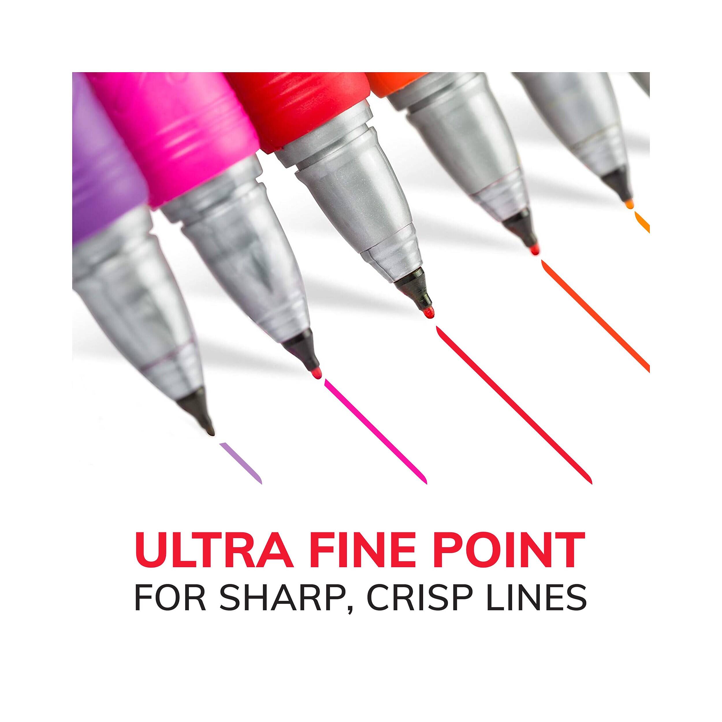 BIC Intensity Permanent Markers, Ultra Fine Tip, 12/Pack (GPMU11BE ...