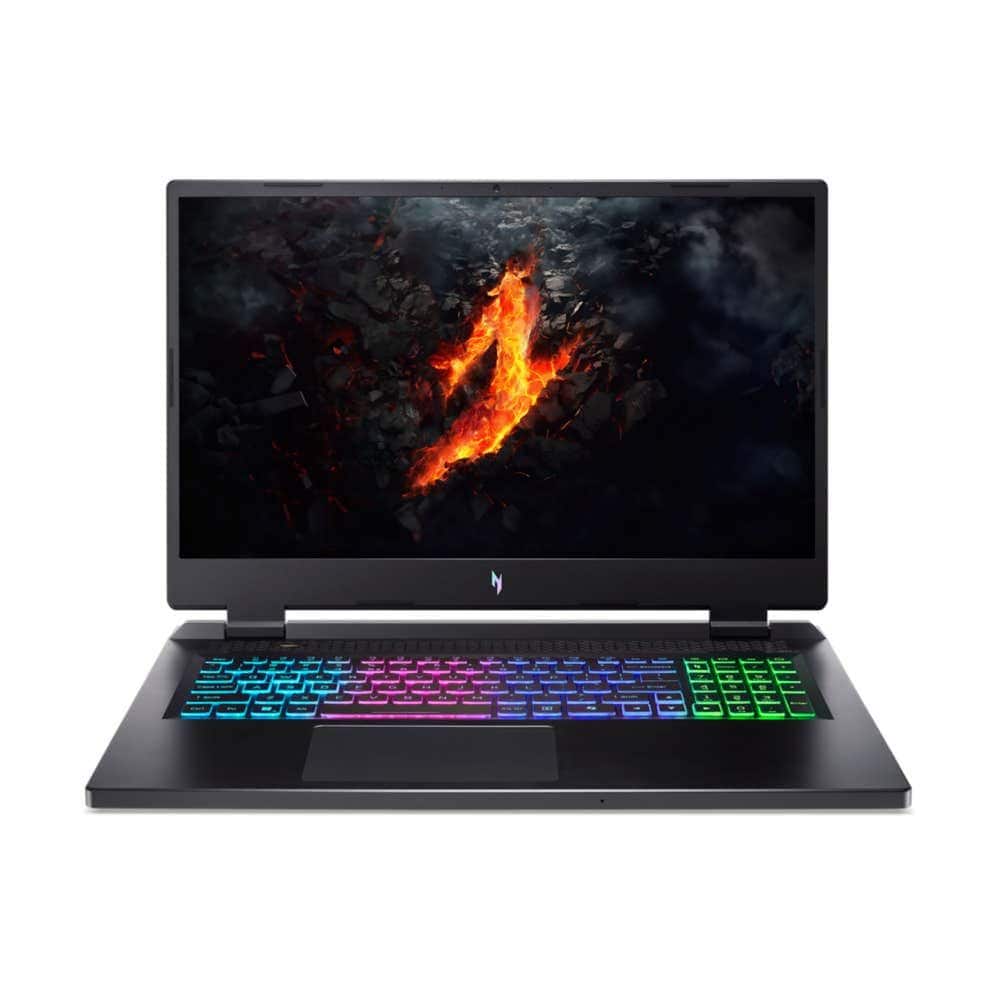 Acer - Refurbished Excellent - Refurbished Nitro 17 Gaming Notebook NVIDIA GeForce RTX 4060 - 16GB RAM - 1TB SSD - AN17-72-734A - Black