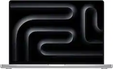 Front. Apple - MacBook Pro 16-inch Laptop - Apple M4 Max chip Built for Apple Intelligence - 36GB Memory - 1TB SSD - Silver.